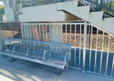 aluminium commercial fence