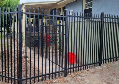 aluminium security fence