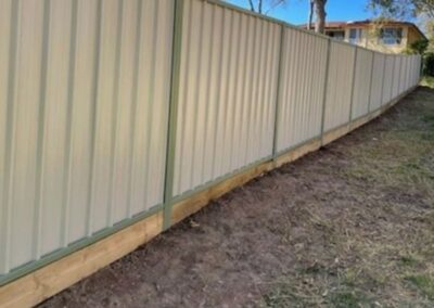 colorbond fencing installation