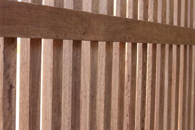 timber batten fence