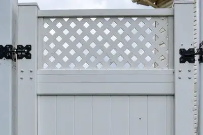 PVC gates Central Coast