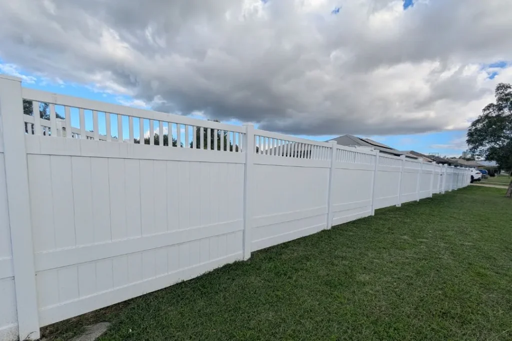 PVC fence
