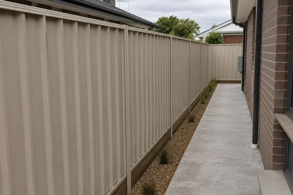 colorbond fence
