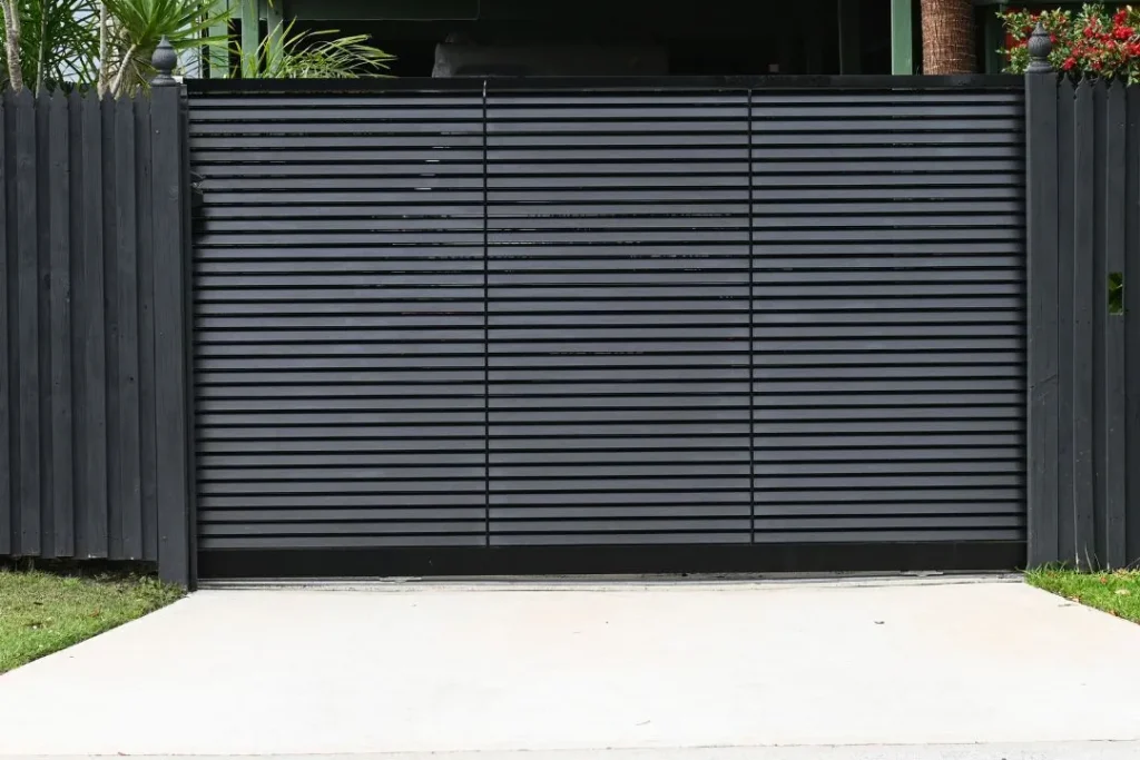front entrance gate